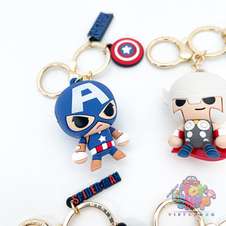 Móc khóa siêu anh hùng biệt đội avengers từ marvel - miniso