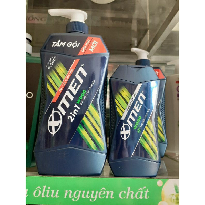 Tắm gội nước hoa Xmen 2in1_ Dầu gội nước hoa Xmen