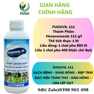 Phân bón lá hexaconazole 111g/l fugovil 111