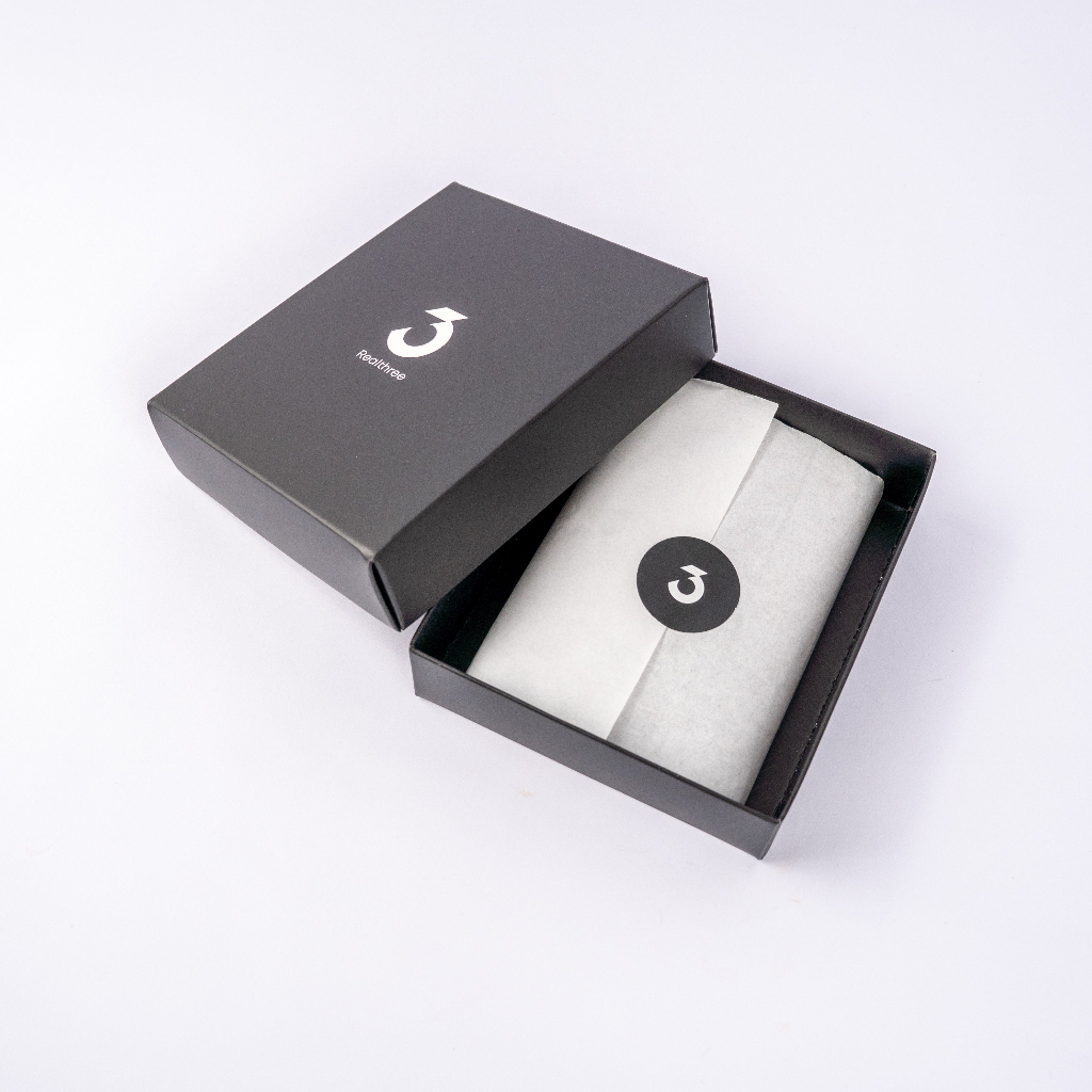 Ví Nam Da Bò Sáp Dáng Đứng Thương Hiệu Charlie Leather Goods