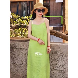 Đầm linen 2 dây sz s- xl