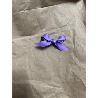 kẹp nơ mini màu tím