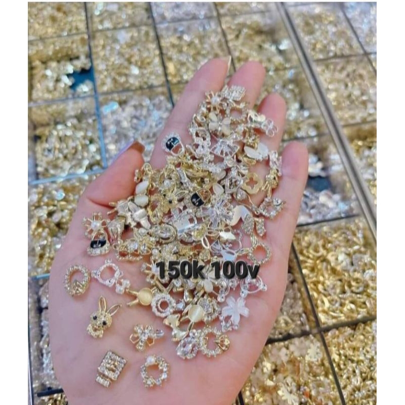 set charm mix mẫu 100v 150k làm nail thanh lý