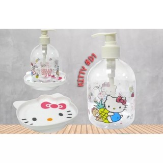 🌸BÌNH ĐỰNG DẦU GỘI, SỮA TẮM HELLO KITTY🌸