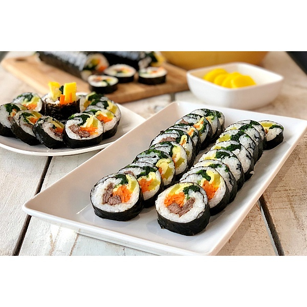 Rong biển cuộn cơm, kimbap, sushi Hàn Quốc Sing Song (50 lá - 100 lá)