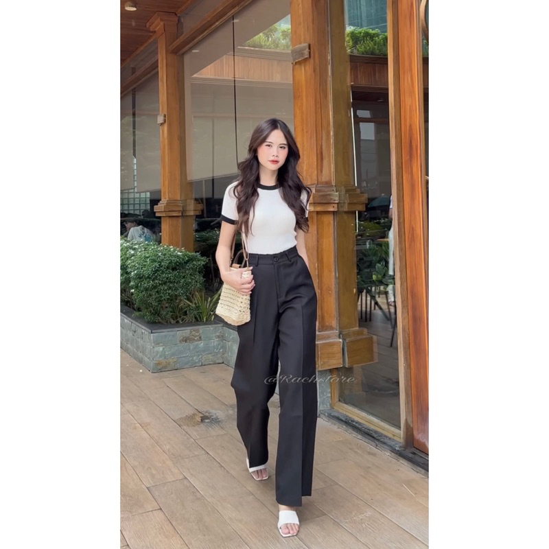 Quần Culottes - 166 - Đai Tua Rua