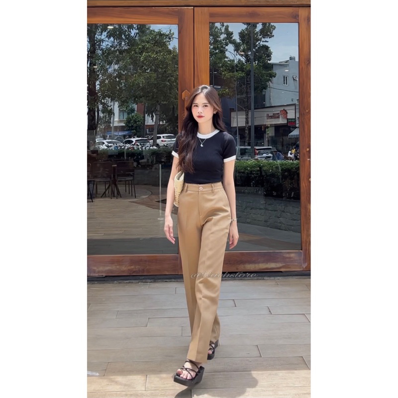 Quần Culottes - 166 - Đai Tua Rua