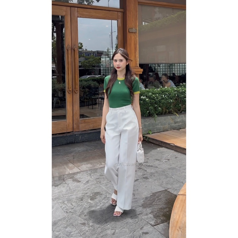 Quần Culottes - 166 - Đai Tua Rua