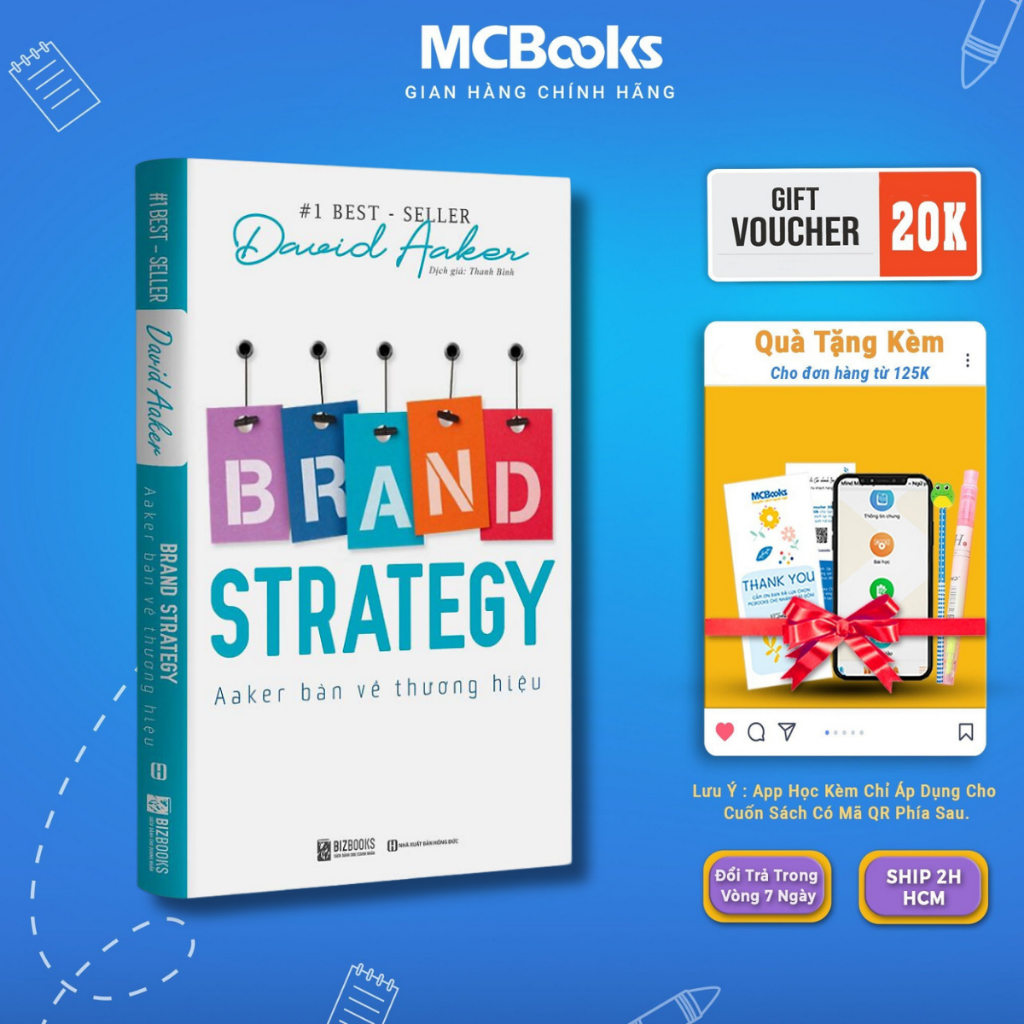Sách - Brand Strategy Aaker bàn về Thương hiệu - Mcbooks