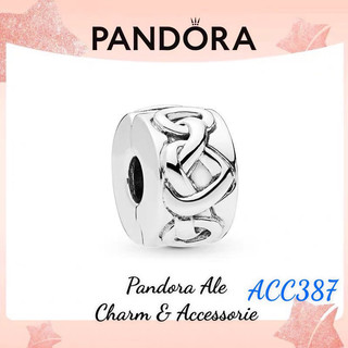 (Hàng Có Sẵn ) Charm Pan Ale Bạc S925 Khoá Chặn Tim liên Kết
