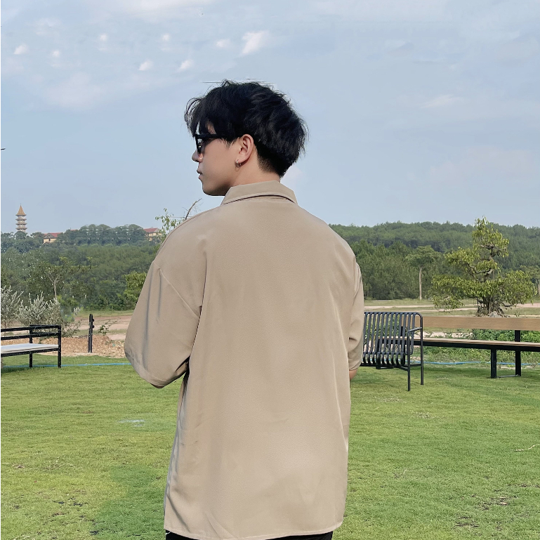 ÁO POLO KHOÁ ZIP OLD MAN CHẤT VẢI THOÁNG MÁT ĐỨNG FORM