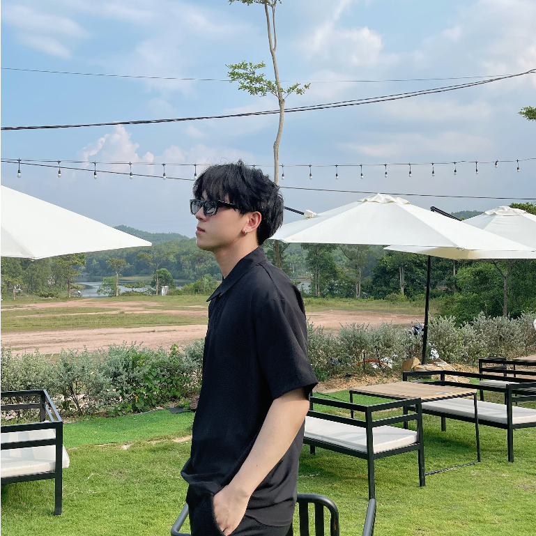 ÁO POLO KHOÁ ZIP OLD MAN CHẤT VẢI THOÁNG MÁT ĐỨNG FORM