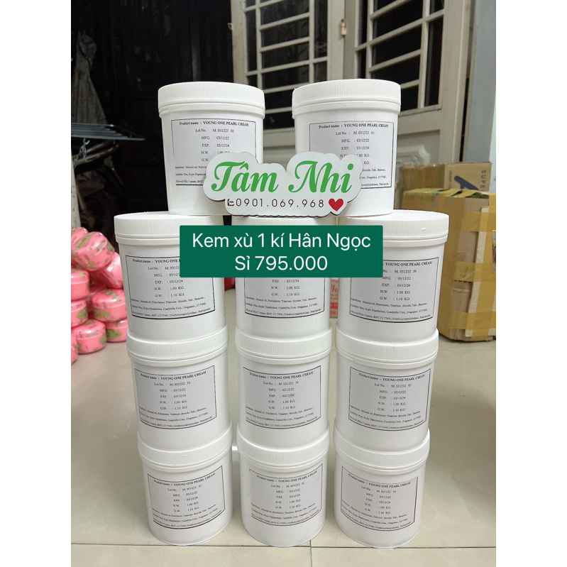 Kem xù Thái 1 ký hàng chuẩn xịn