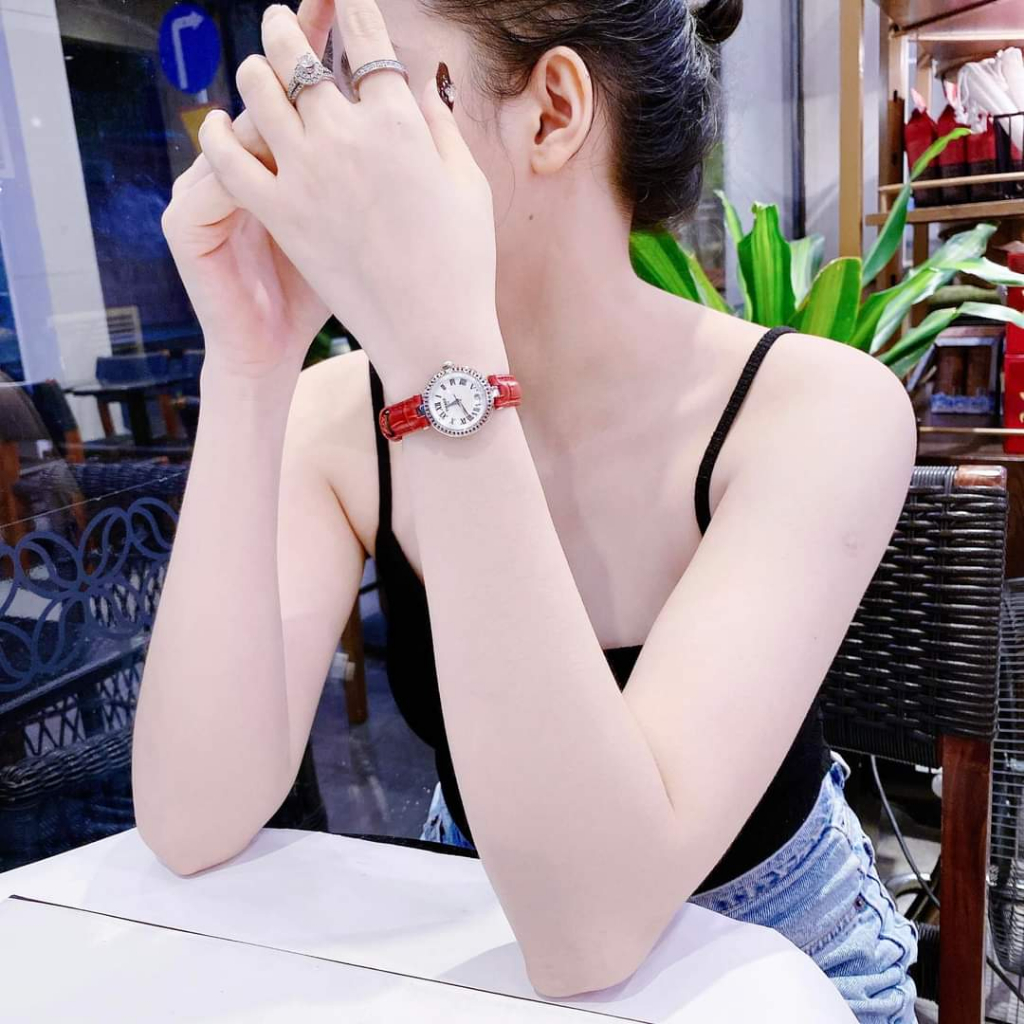 Đồng Hồ Nữ Dây Da TIS.S.O.T,Size: 26mm, Full Box Hãng,Siêu Xinh,Siêu Nữ Tính