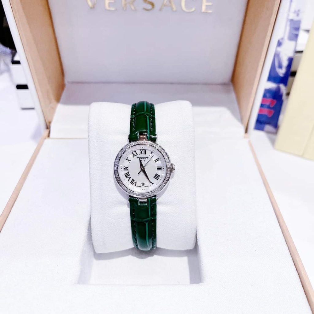 Đồng Hồ Nữ Dây Da TIS.S.O.T,Size: 26mm, Full Box Hãng,Siêu Xinh,Siêu Nữ Tính