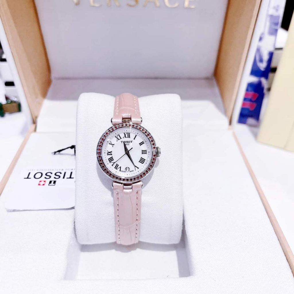 Đồng Hồ Nữ Dây Da TIS.S.O.T,Size: 26mm, Full Box Hãng,Siêu Xinh,Siêu Nữ Tính
