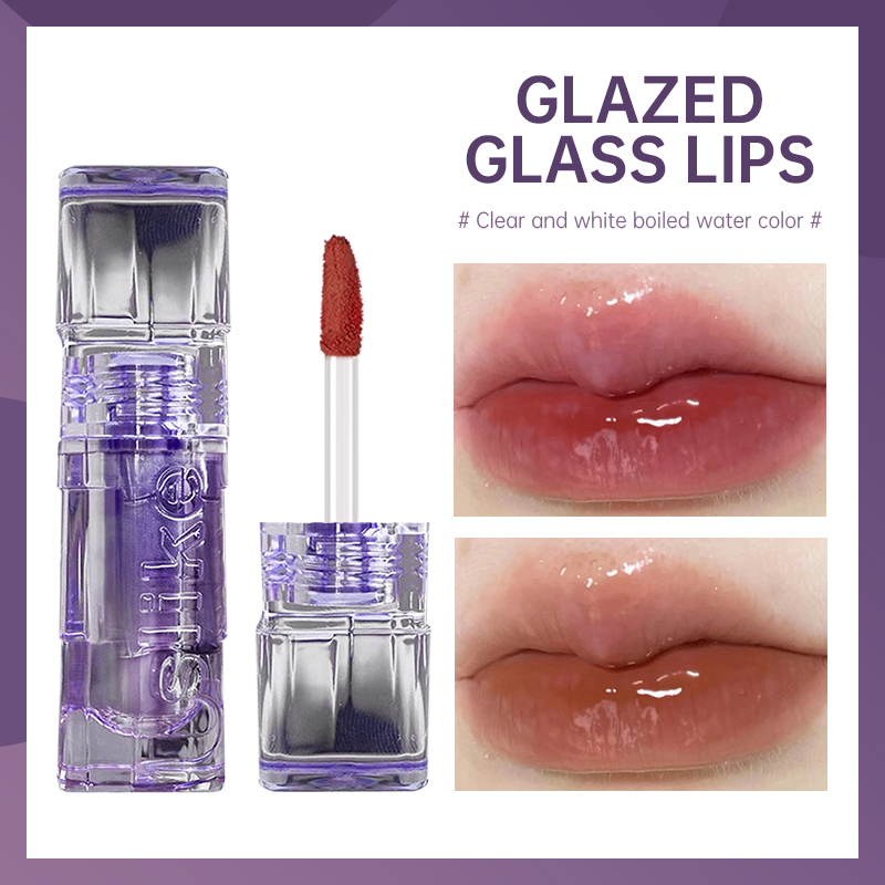 💄Son Bóng Dưỡng Ẩm Lâu Trôi Dòng Nước Thế Giới Us Like The world Ánh Sáng Màu Sắc