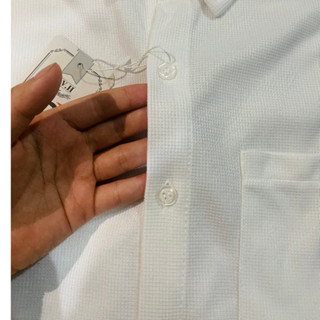 Áo sơ mi nam dài tay Phshop204 vải cotton tổ ong phong cách Hàn Quốc