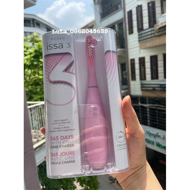Bàn chải điện FOREO ISSA 3 chính hãng_ Đủ bill Us