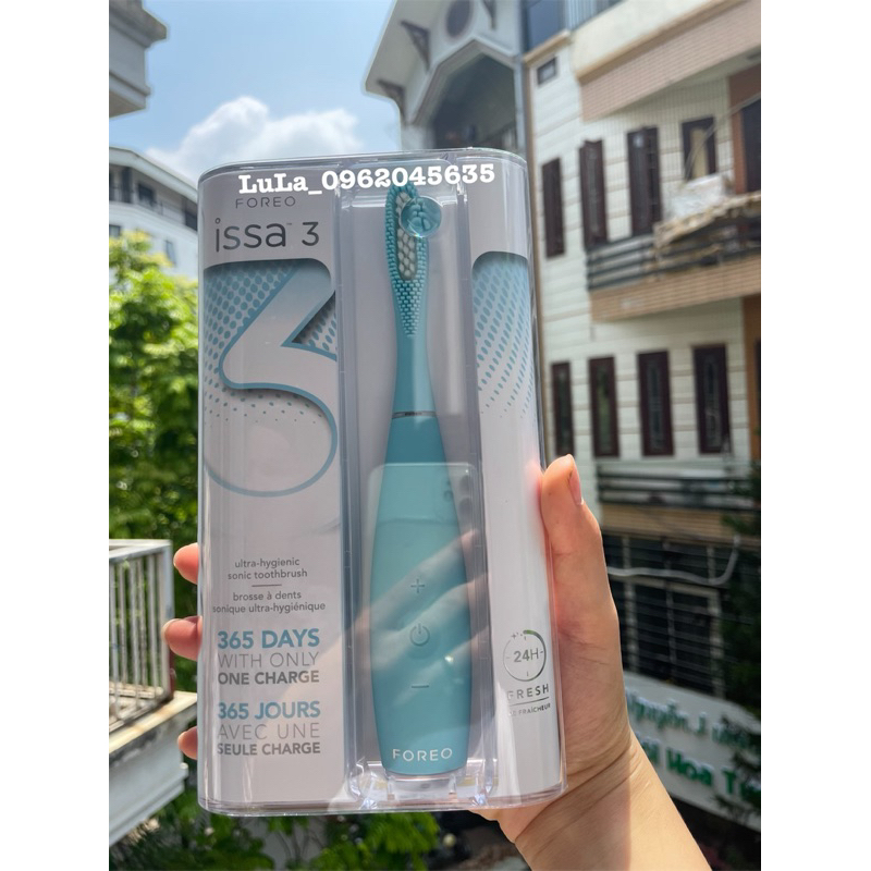 Bàn chải điện FOREO ISSA 3 chính hãng_ Đủ bill Us