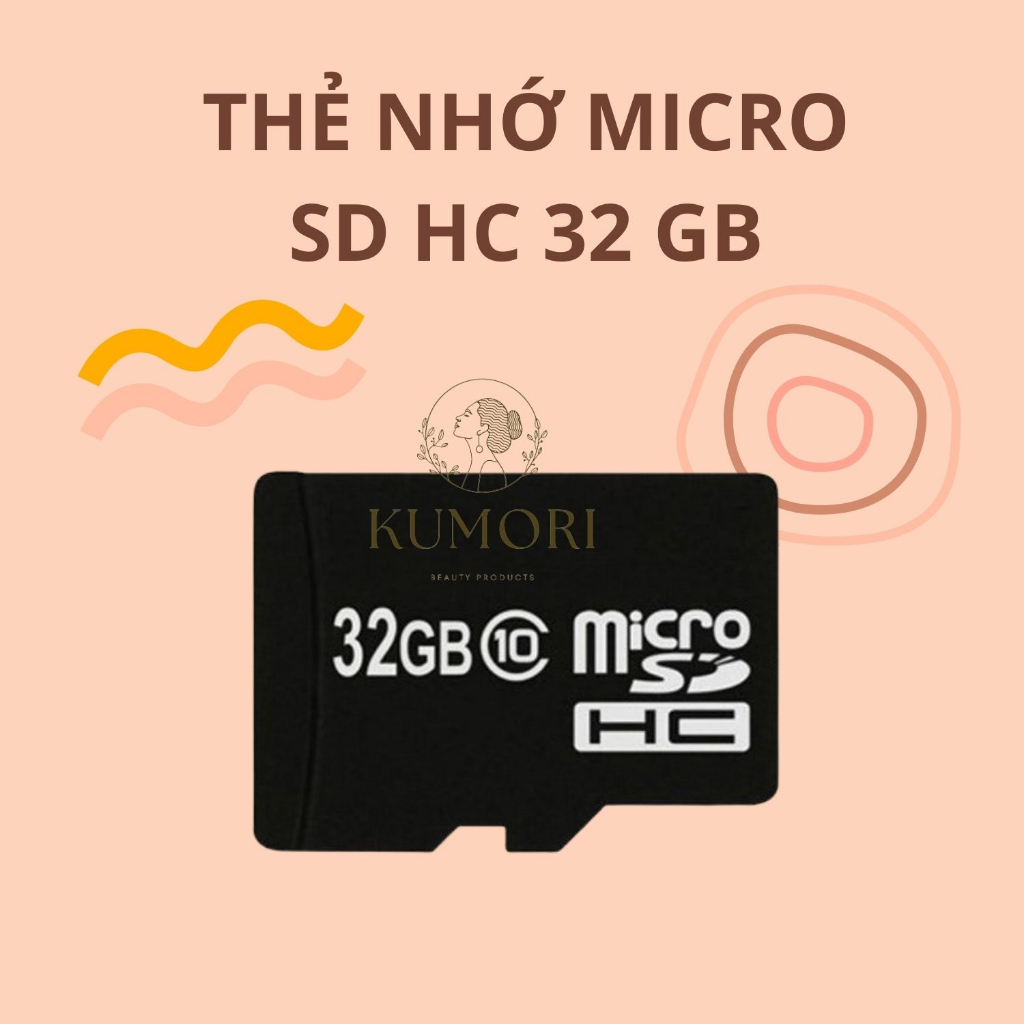 Thẻ nhớ Micro SDHC 32GB, memory card SD HC tốc độ cao 32 gb, thiết bị lưu trữ dữ liệu cho điện thoại di động camera