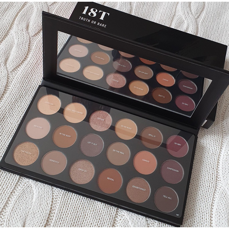 Bảng phấn mắt Morphe 18T Trust Or Bare Artistry Palette rất tây