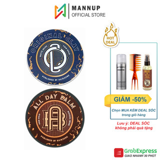 Sáp vuốt tóc nam original clay, all day balm 56g by hair zone