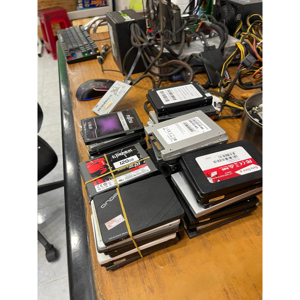 SSD 120 - 256 - 480G hàng tháo máy chạy tốt