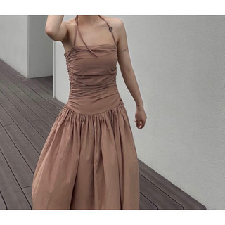 𝐅𝐄𝐋𝐈𝐄 𝐃𝐑𝐄𝐒𝐒 | 𝐦𝐢𝐫.𝐛𝐲𝐡𝐢 | Đầm quây linen hàn (có dây kèm)