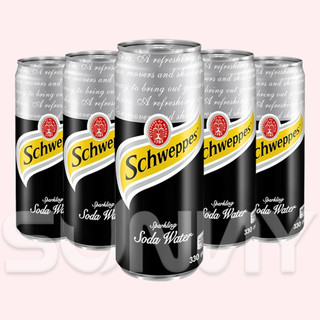 Thùng 24 lon soda schweppes 320ml