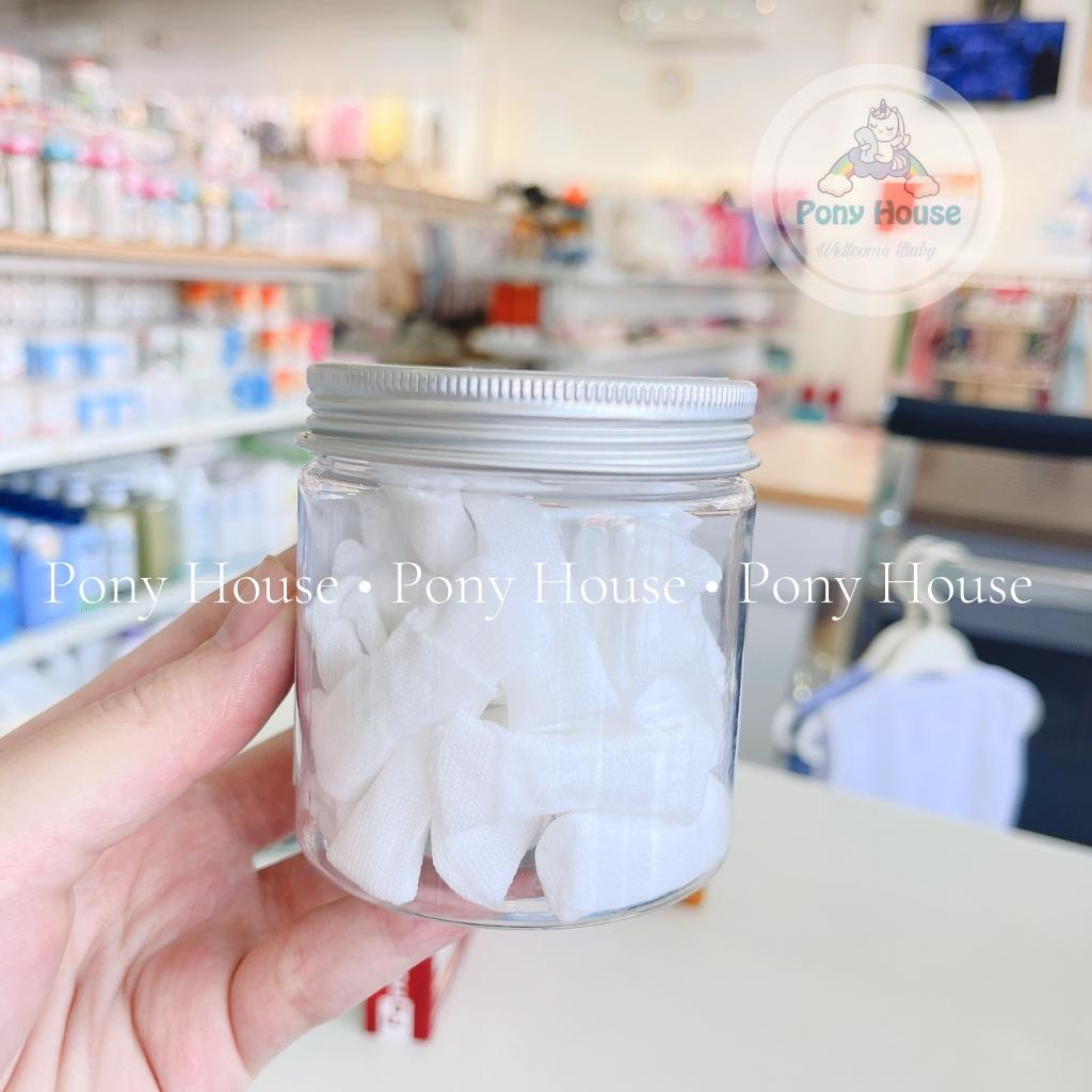 Gạc Rơ Lưỡi Mipbi Khô Vệ Sinh răng Miệng Rơ lưỡi Cho Bé Hộp 30 Chiếc