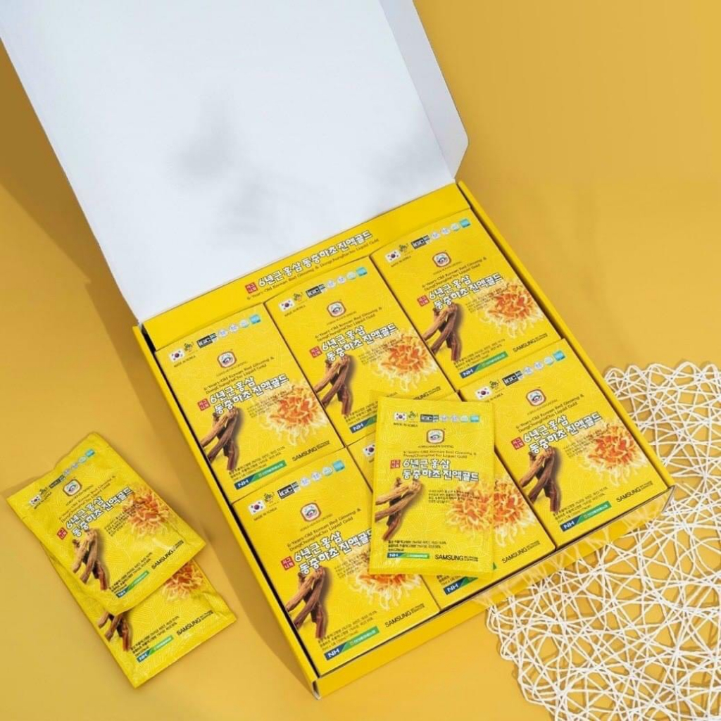 Nước đông trùng hạ thảo Hàn Quốc Dongchunghacho Liquid Gold 30 gói
