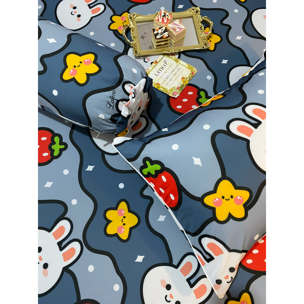 THUN LATICO - BỘ GA THUN SIÊU LẠNH LỤA THÁI LAN CAO CẤP