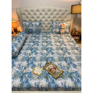 BỘ DRAP THUN SIÊU LẠNH LỤA LATICO THÁI LAN CAO CẤP MỚI (ÔM KHOÁ KÉO)