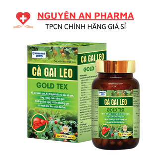 Bổ gan cà gai leo mát gan thảo dược, diệp hạ châu , hạ men gan, giải độc gan - 50 viên