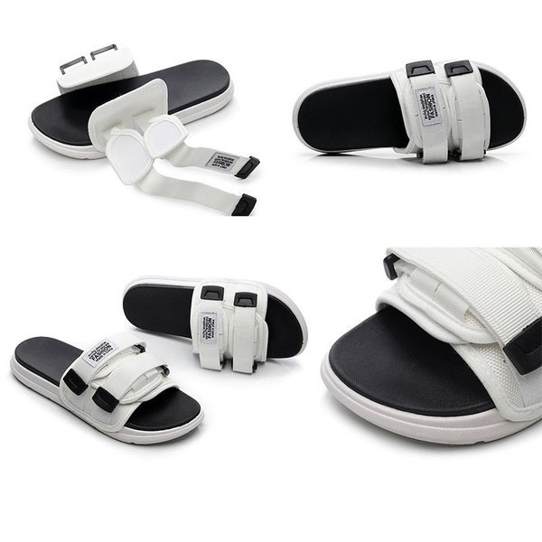 Dép unisex 2 quai ngang dán fashion phong cách ulzzang Hàn Quốc siêu HOT
