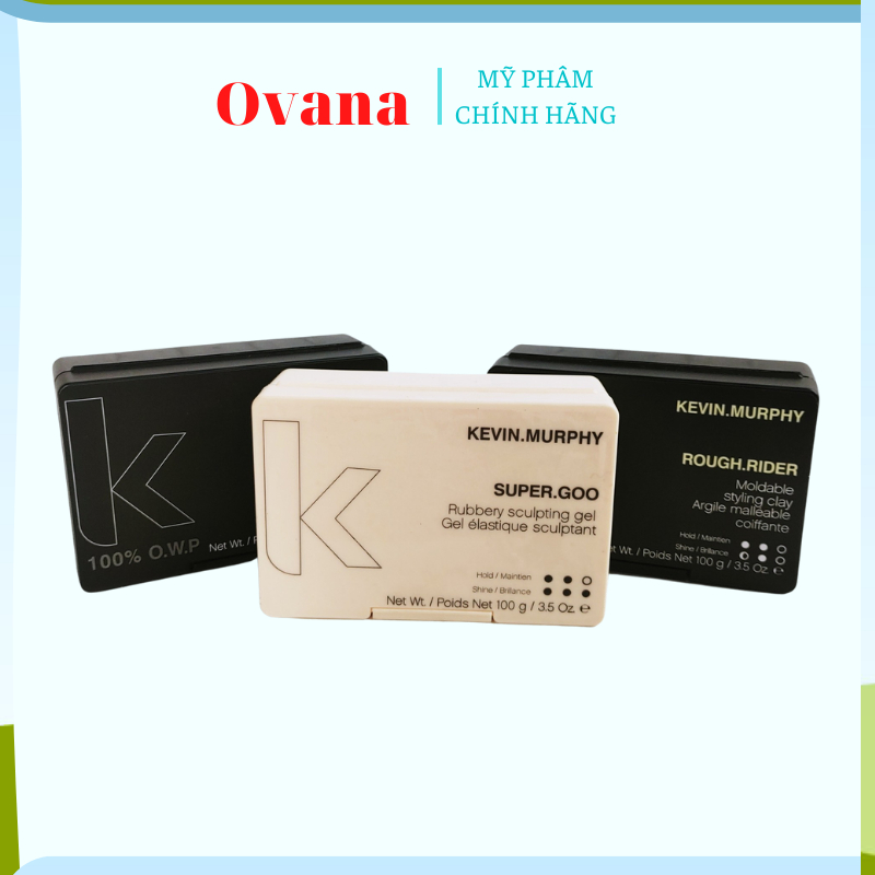 Sáp vuốt tóc nam Kevin Murphy Size 100g - Tặng gôm, lược tạo kiểu OVANA