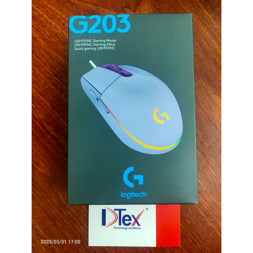 Chuột Logitech G203 LIGHTSYNC Gaming  - Hàng Chính Hãng