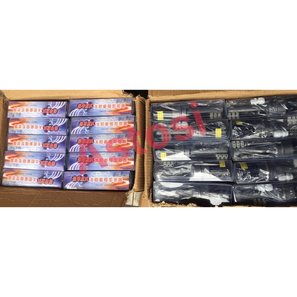 Điện trở tự ngắt phi 47 và 58 Titan dùng cho máy nước nóng năng lượng mặt trời