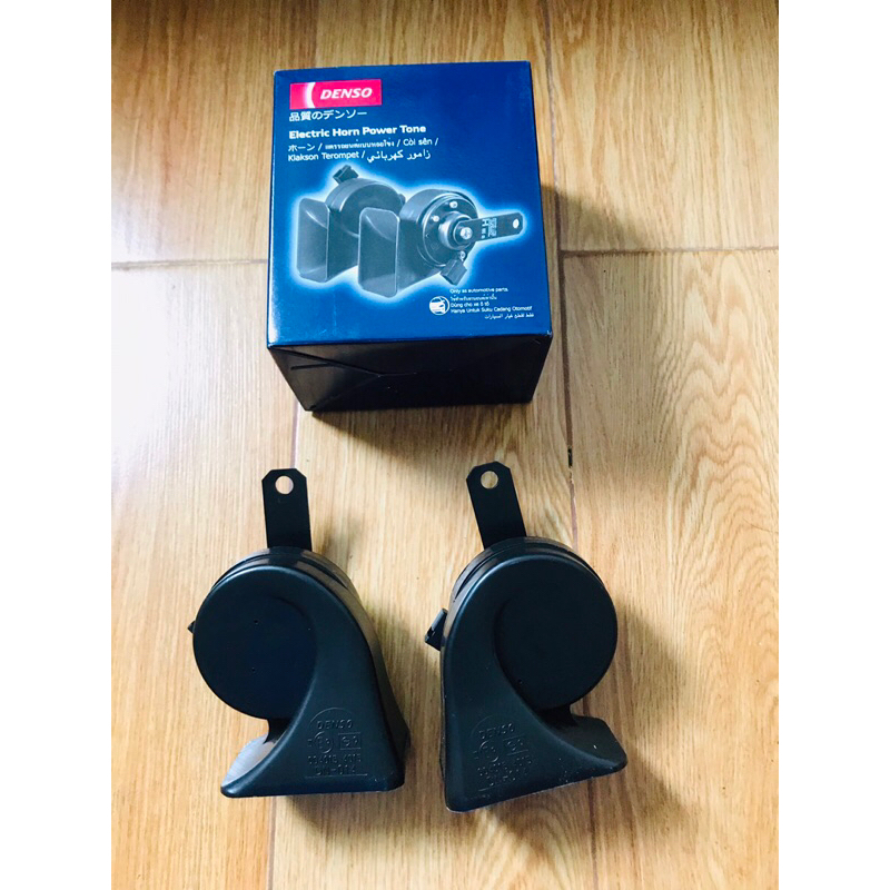 Kèn sò điện ô tô Denso indonesia-1 giắc cắm, hàng xịn