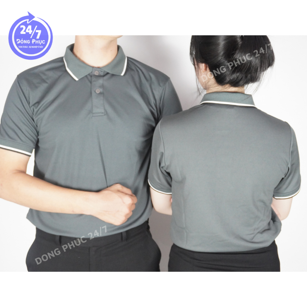 Đồng Phục quán cafe, nhóm, nhà hàng...Chất vải CÁ SẤU MÈ thoáng mát