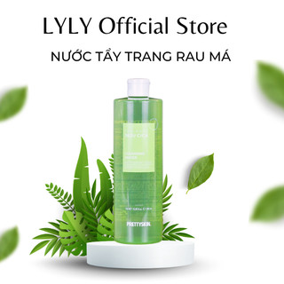 Nước Tẩy Trang Rau Má Cho Da Dầu,Da Mụn PRETTY SKIN 500ml Jeju Cica Hàn Quốc