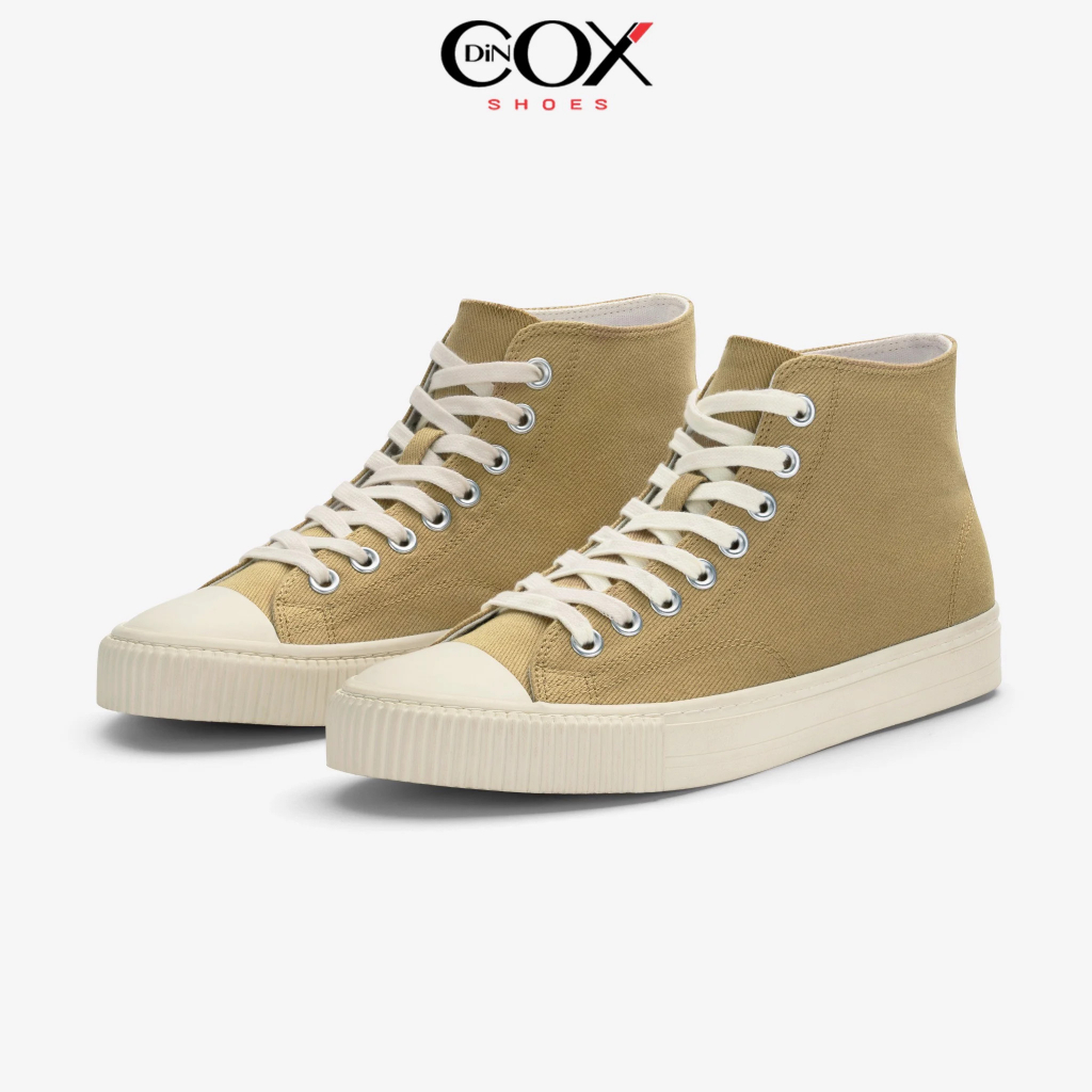 Giày Sneaker Nam Nữ E06Hi Yellow Sand kiểu dáng cao cổ