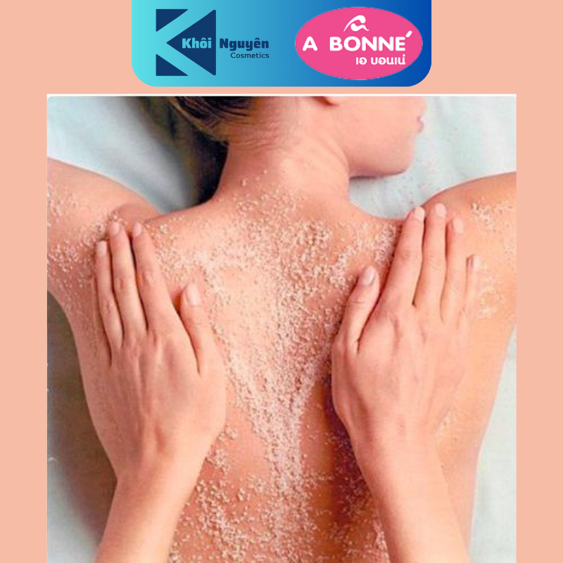 Muối tắm sữa chua tẩy tế bào chết A Bonne Spa Yogurt Salt trắng da 350g