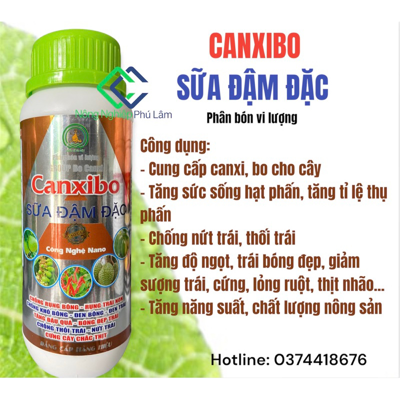 Phân bón lá CANXIBO