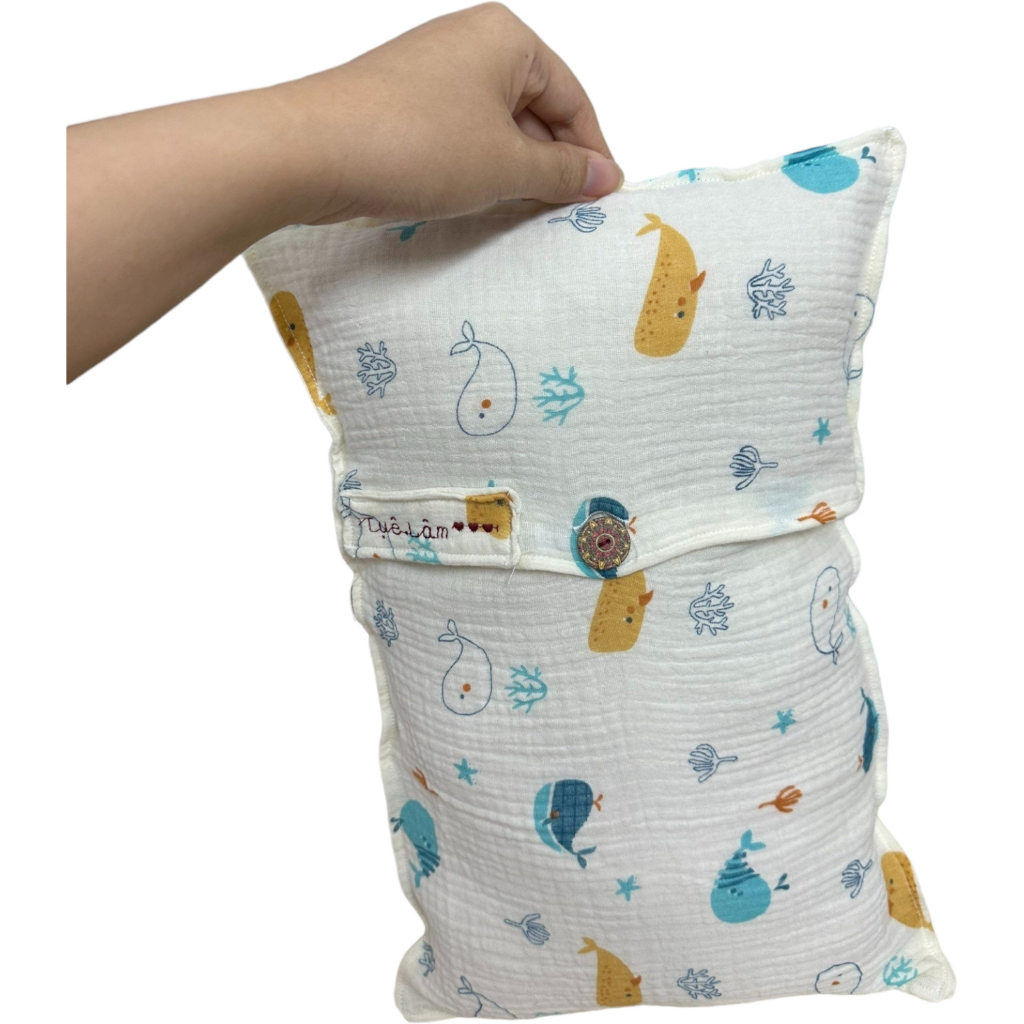 Thêu tên lên các sản phẩm handmade : gối, túi, chăn - tối đa 2 chữ - không thanh toán COD