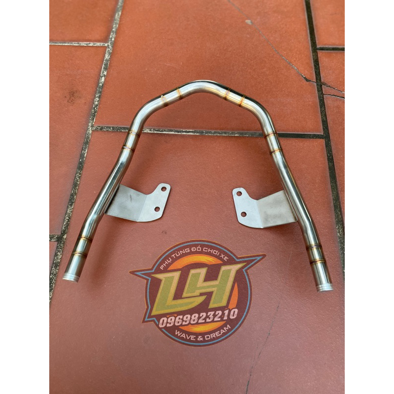 Tay sách inox 304 fom nhọn gắn cho sirius RC