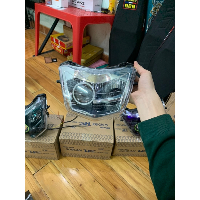 Đèn mắt lé wave 110 w100 50cc