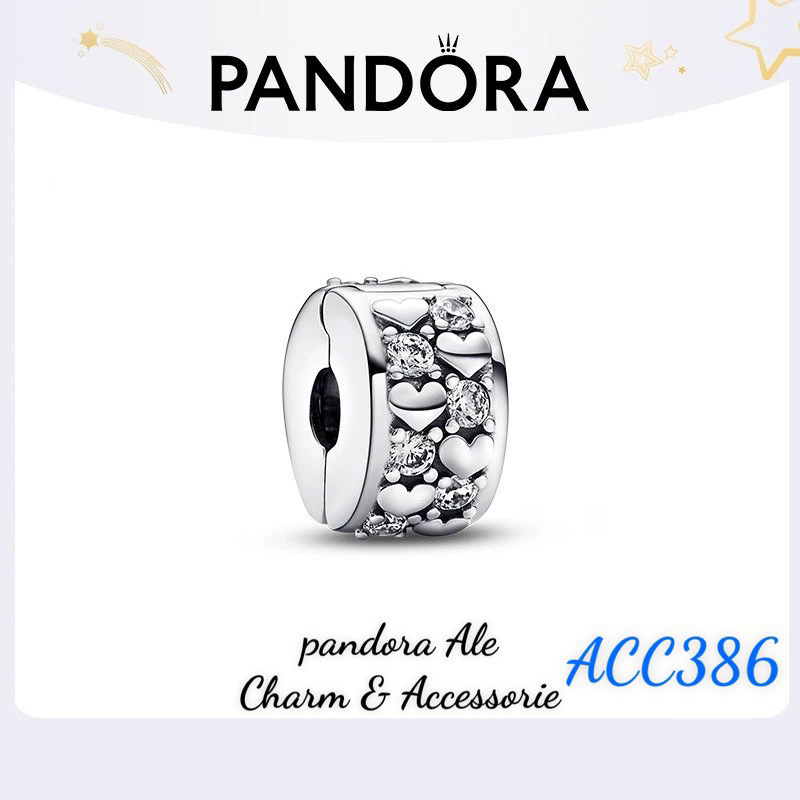 PAN ALE CHARM KHOÁ CHẶN TRĂNG SAO ĐÍNH ĐÁ S925