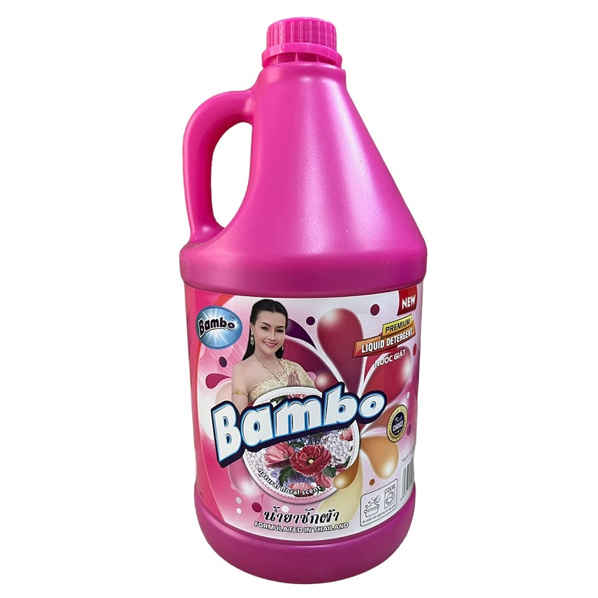 Nước giặt lưu hương bền lâu Bambo 3 lít Công nghệ Thái Lan